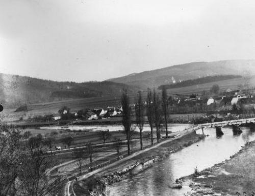 Historické fotografie řeky